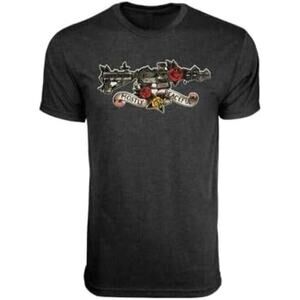 NEW Black Rifle Coffee Men's Large Mostly Peaceful Short Sleeve T-Shirt Vintage